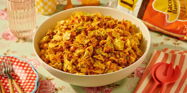 This Doritos Taco salad was the MVP of the Church Potluck of the 1980s