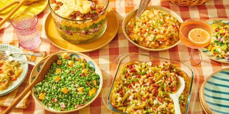 17 Potluck salads in the middle west, which could have been in the cookbook of the Grandma’s church