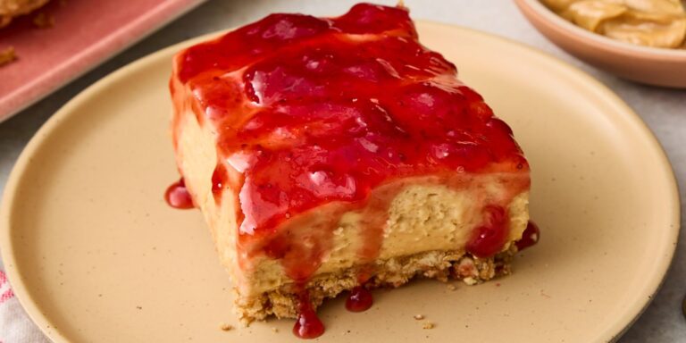 No-bake PB & j bars recipe