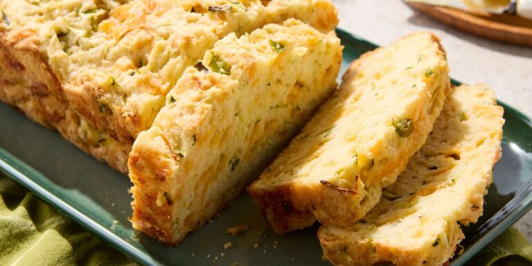 Cheddar zucchini -bread recipe