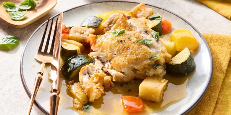 Ratatouille baked chicken recipe