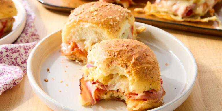 Hawaiian Pizza Sliders recipe
