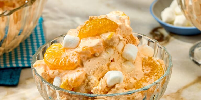 Recipe for orange Dreamsicel salad