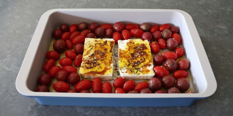 New and improved baked feta noodle recipe