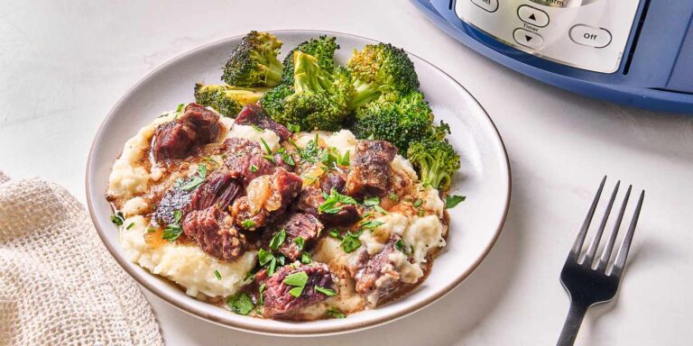 Crockpot -Knoblauchbuttersteak Bite Bite Recipe
