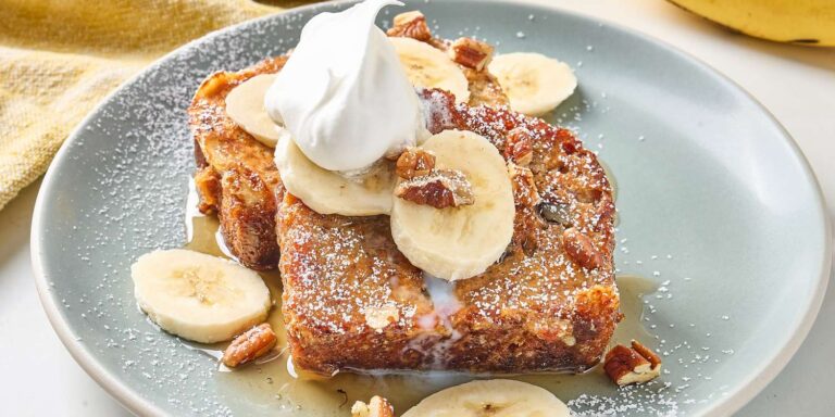 Banana bread French toast recipe