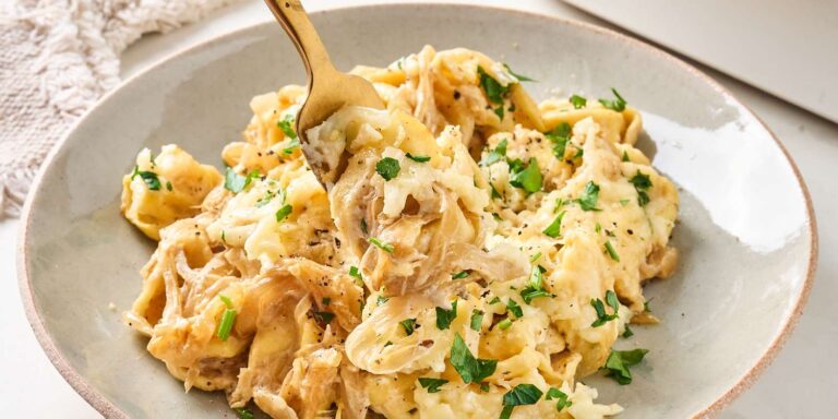 Caramelized Tennessee onion -Tortellini recipe
