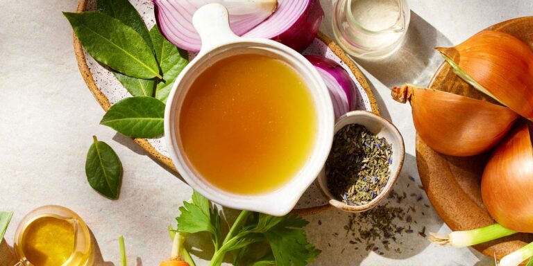 Five-spice chicken bone broth recipe