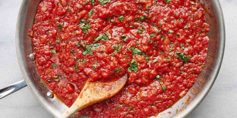 I tried our 5 best recipes of the tomato sauce and that’s ‘the one’