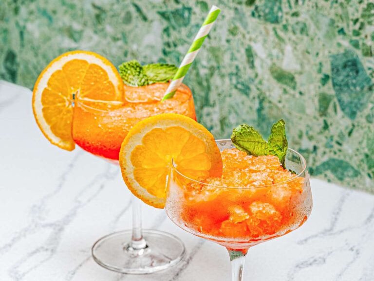 Frozen Aperol Spritz? Yes, and it’s even better than the cocktail