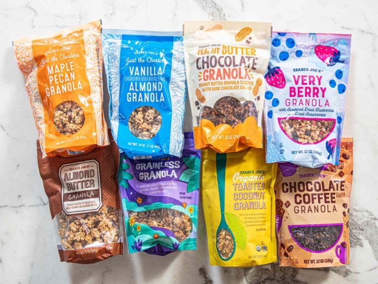 We taste tested 8 dealers Joe’s Granolas and have classified them-which has won