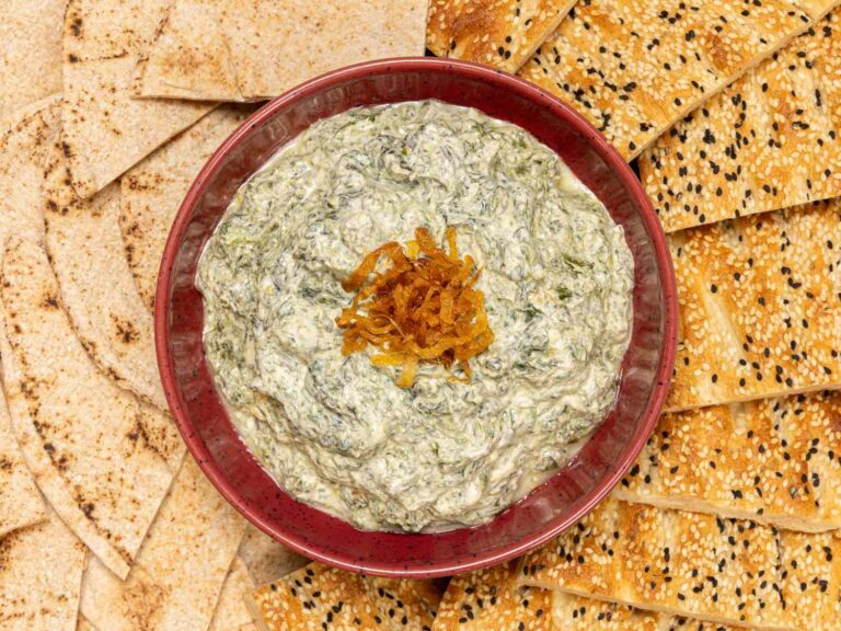 This Persian spinach dip has been popular for centuries