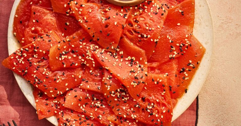 Watermelon Sashimi | Enjoy your meal