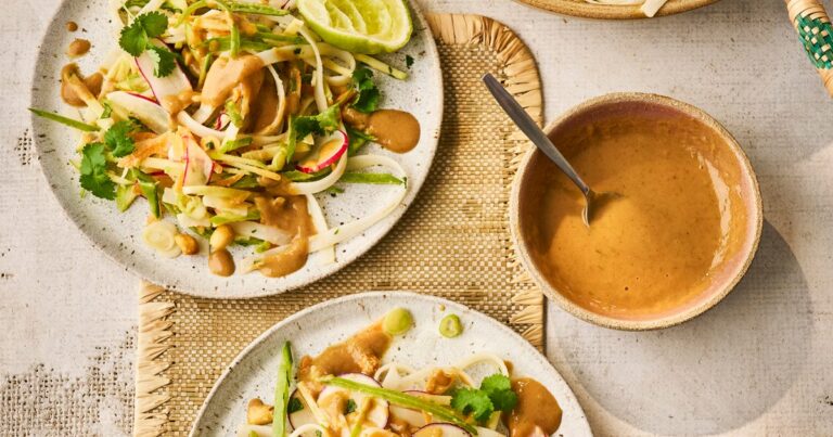 Thai-Atal salad in Thai style