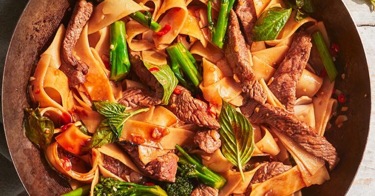 Drunk pasta (Pad Kee Mao) recipe
