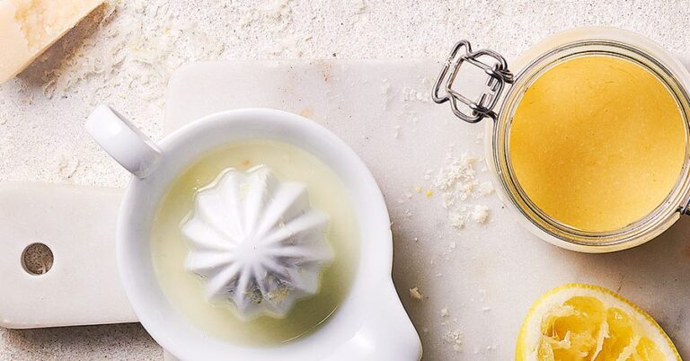 Lemon and Parmesan vinaigrette recipe