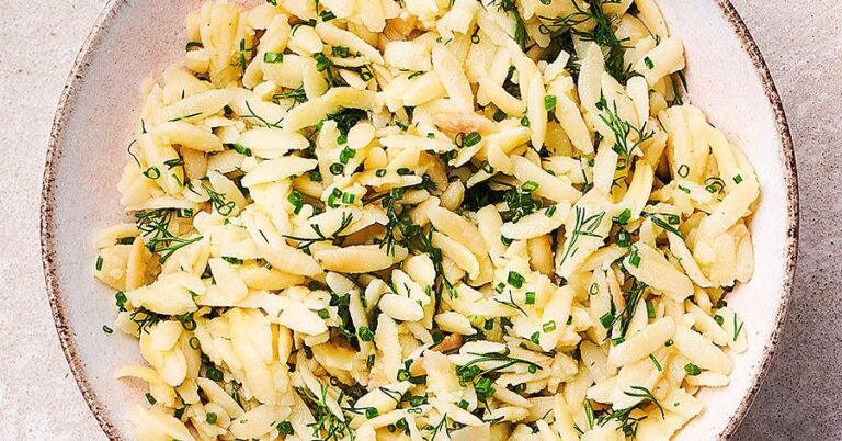 Lemon Orzo Recipe | Enjoy your meal