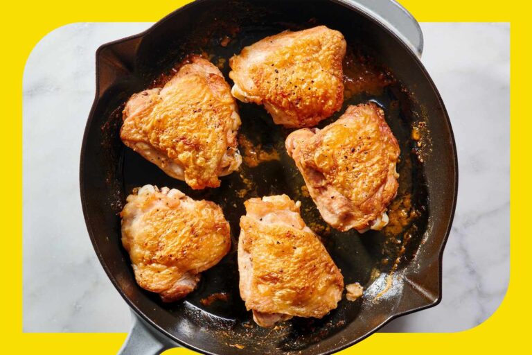 A simple trick for the crispy chicken skin