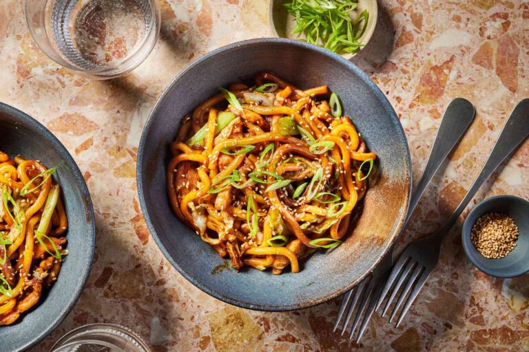 Chicken Yaki Udon Recipe