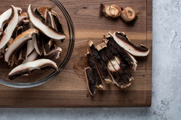 The secret of the icy mushrooms for fresh taste