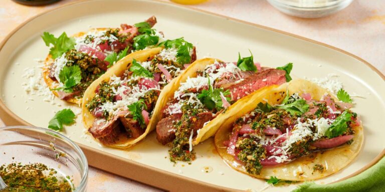 Chimichurri Steak Taco’s recipe