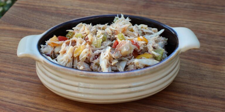 Summer crab salad recipe