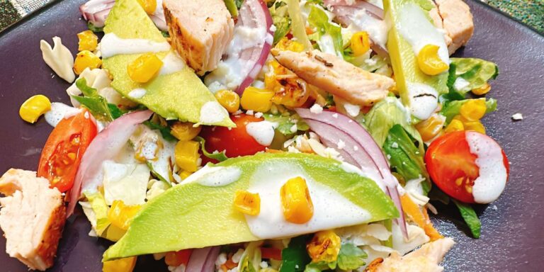 Elote-inspired chopped salad recipe