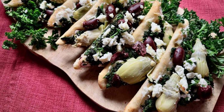 Mediterranean flatbread recipe
