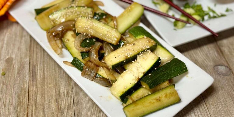 Hibachi zucchini recipe