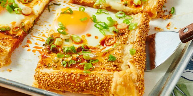 Chinese eggs in puff pastry groups
