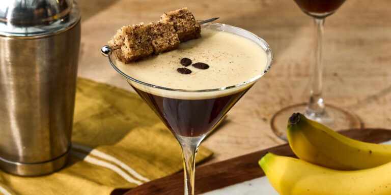Banana bread -Spresso -Martini recipe