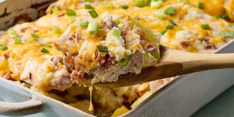 Chicken bacon ranch potato recipe
