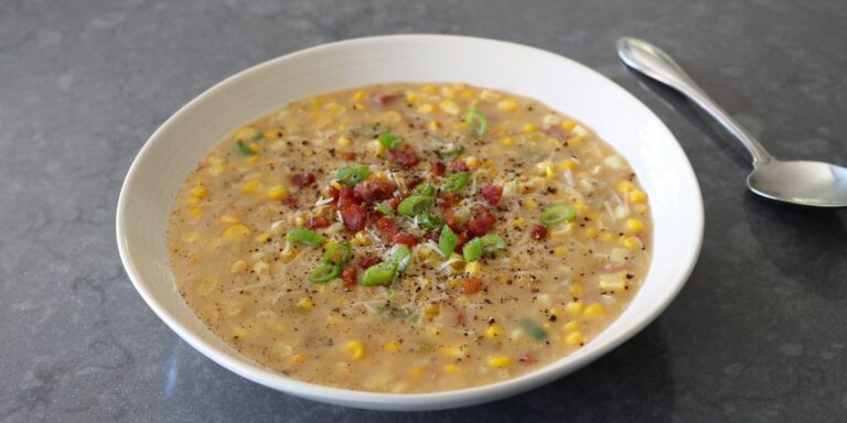 “Cacio e Pepe” Mais -Chowder recipe