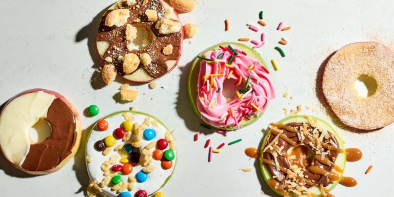 Recipe for fresh apple dessert rings rings