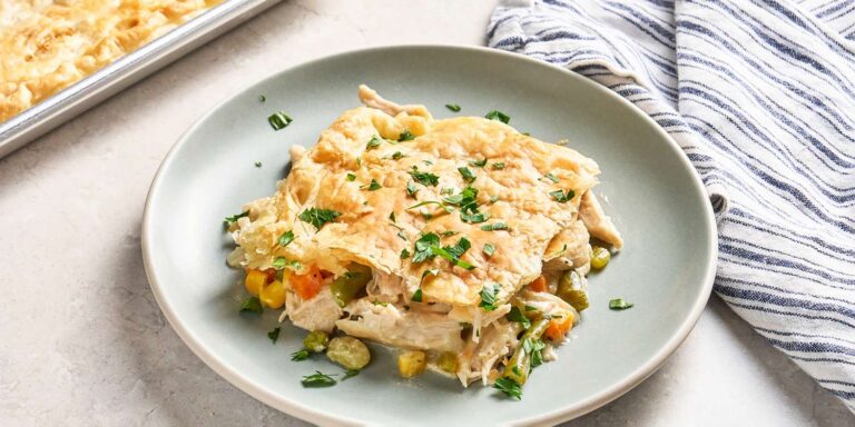 Blatt pan chicken pot pie recipe