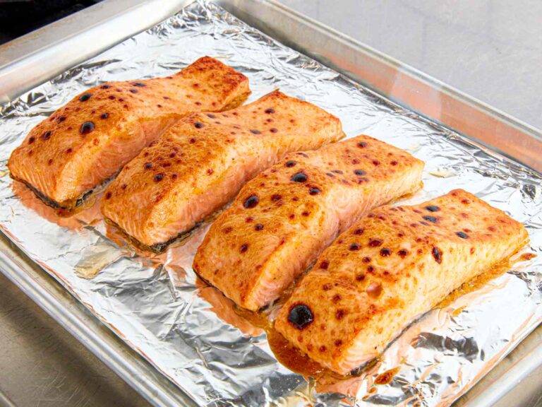 The 15-minute maple salmon that I do when I repeat