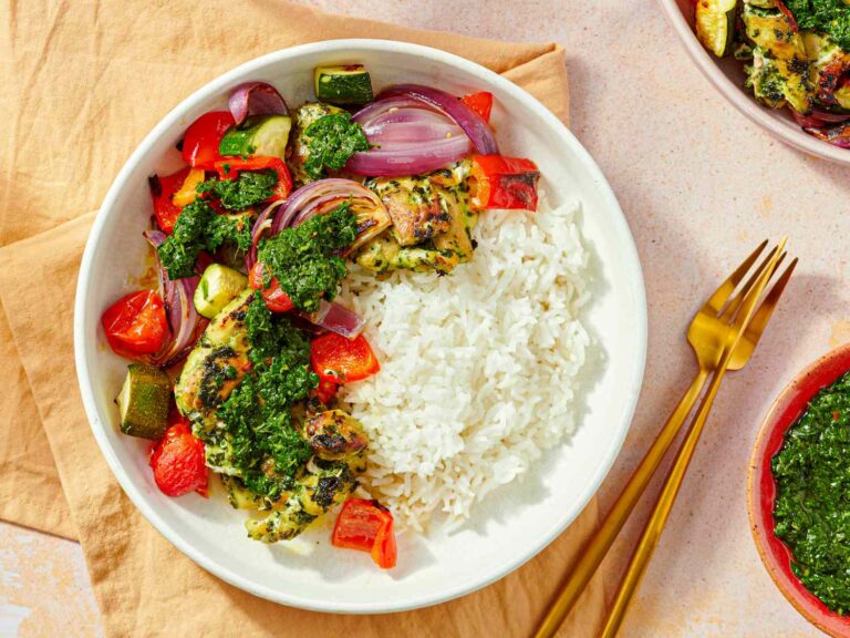 This sheet-pan chimichurri chicken is dinner in the week you want to repeat yourself