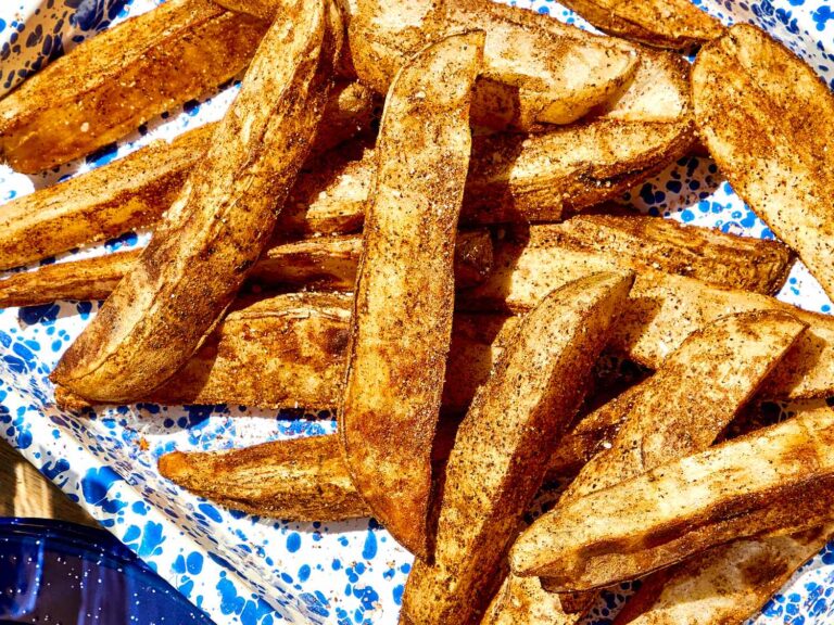 These crispy potato wedges are the star of the summer cookouts