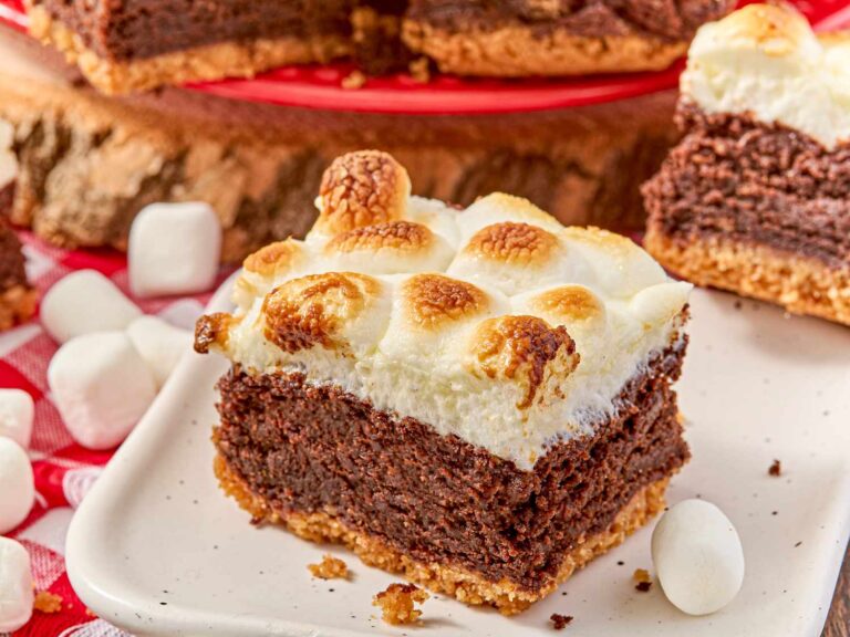 No campfire, no problem – these S’Mores Brownies bring the magic inside