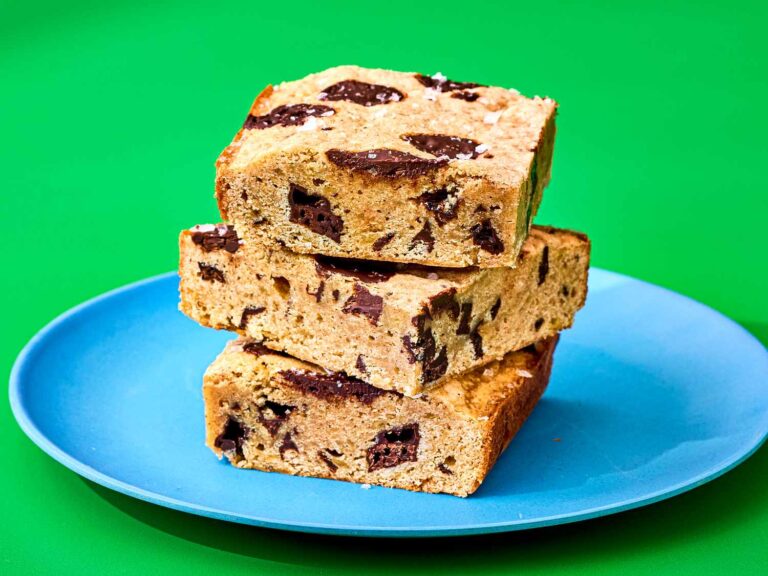 Blondies meet banana bread in this rich, tough dessert