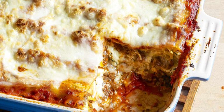My best friend’s lasagna recipe has been my Potluck-GO-to