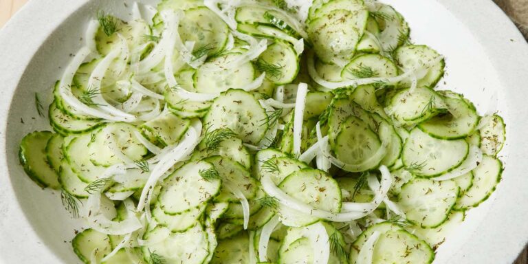 Do not make any further cucumber salad before trying these tricks