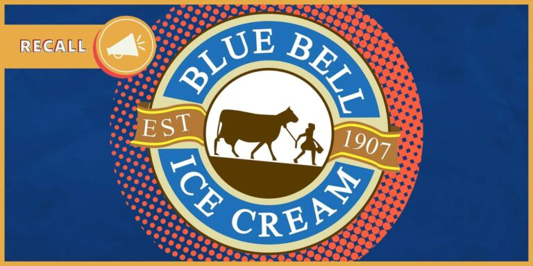 The FDA announces Blue Bell Ice Cream recall for a life-threatening allergen