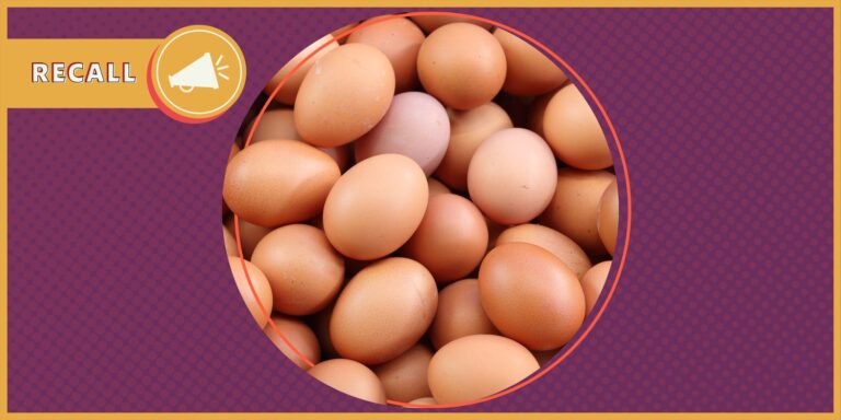 The FDA announces a recall of eggs because potential salmonella contamination has led to 92 diseases