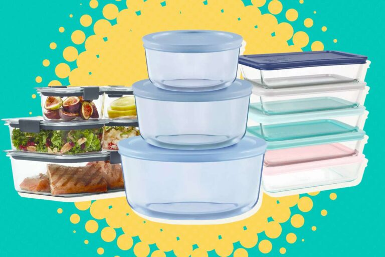 10 PyRex and rubber food tanks of 5 US dollars