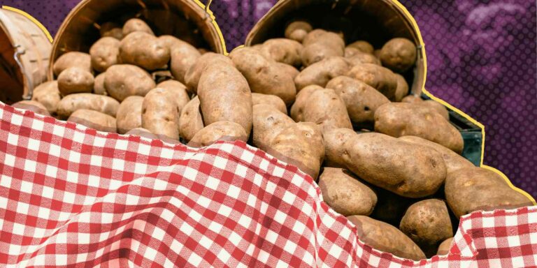 Why are food transactions potatoes at night?