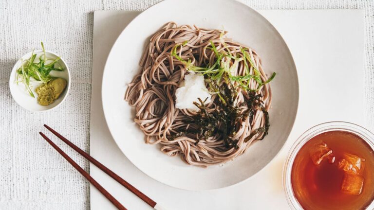 Zaru Soba (cold buckwheat noodles) recipe