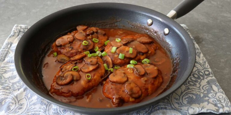 Chicken Salisbury Steak Recipe