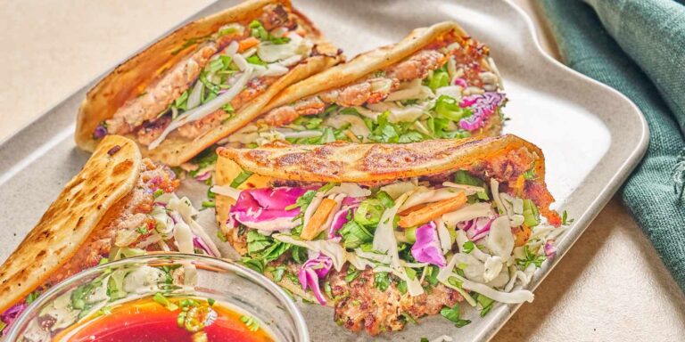 Smashed dumplings -tacos recipe