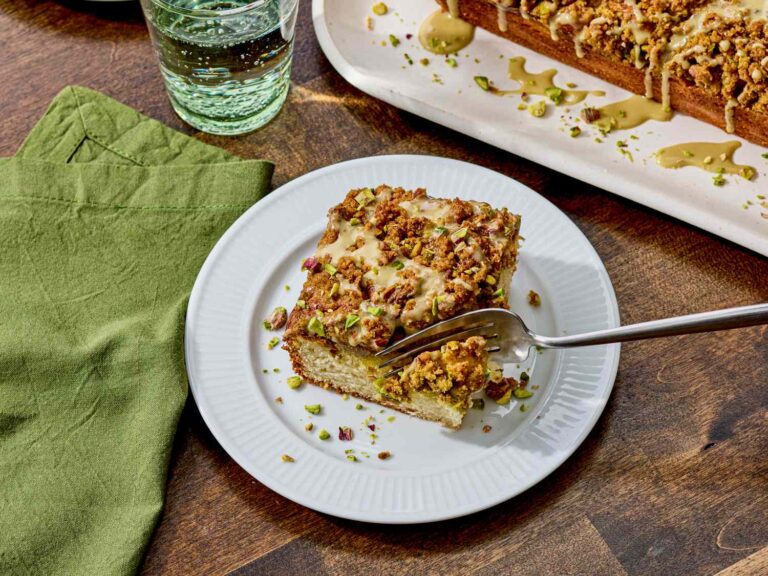 The incredibly luxurious coffee cake that disappears faster than the coffee